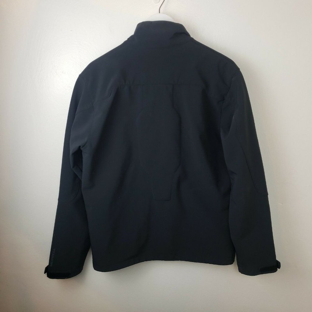 Merrell Mens Jacket Coat Black Opti Shell Size Med - Picture 7 of 7